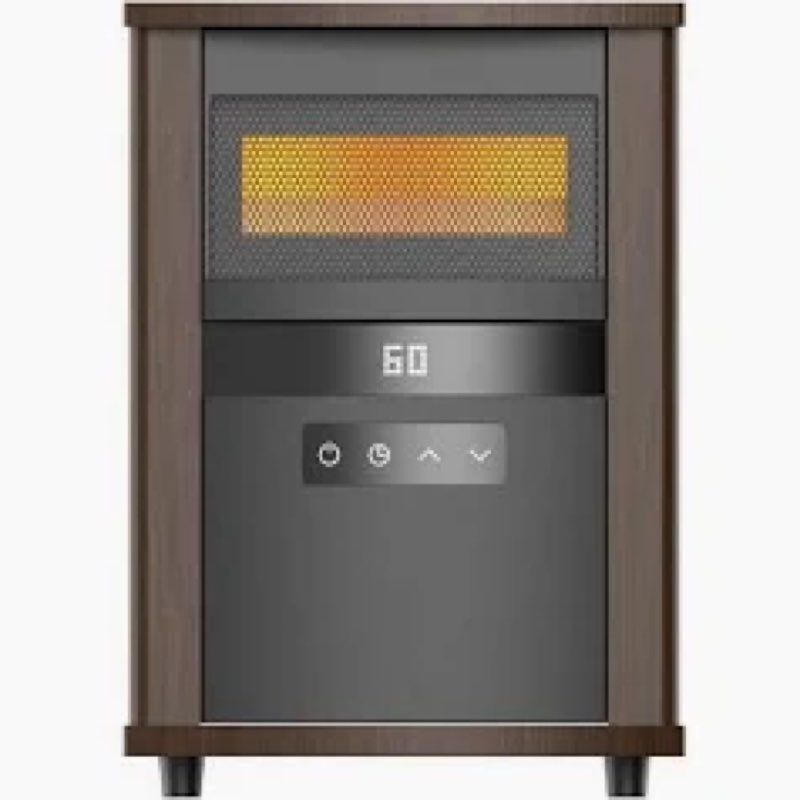 Utilitech RN24083104JK 1500 -Watt Infrared quartz Cabinet Indoor Electric Space Heater with Thermostat with Remote 6023320