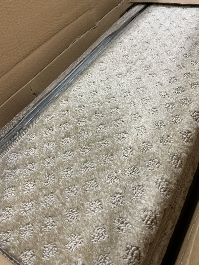 Condition photo showing New/Like New for Bullnose Stair Treads Non Slip 9.5" x 32", 14 Pcs Carpet Stair Treads for Wooden Steps Indoor with E