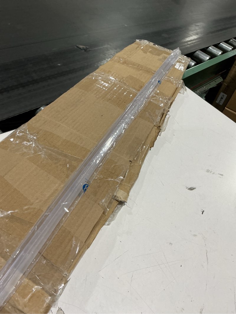 Condition photo showing New/Like New for butecare premium frameless shower door bottom seal strip for glass doors - shower door seal sweep (3/8” x 39”, clear vinyl)