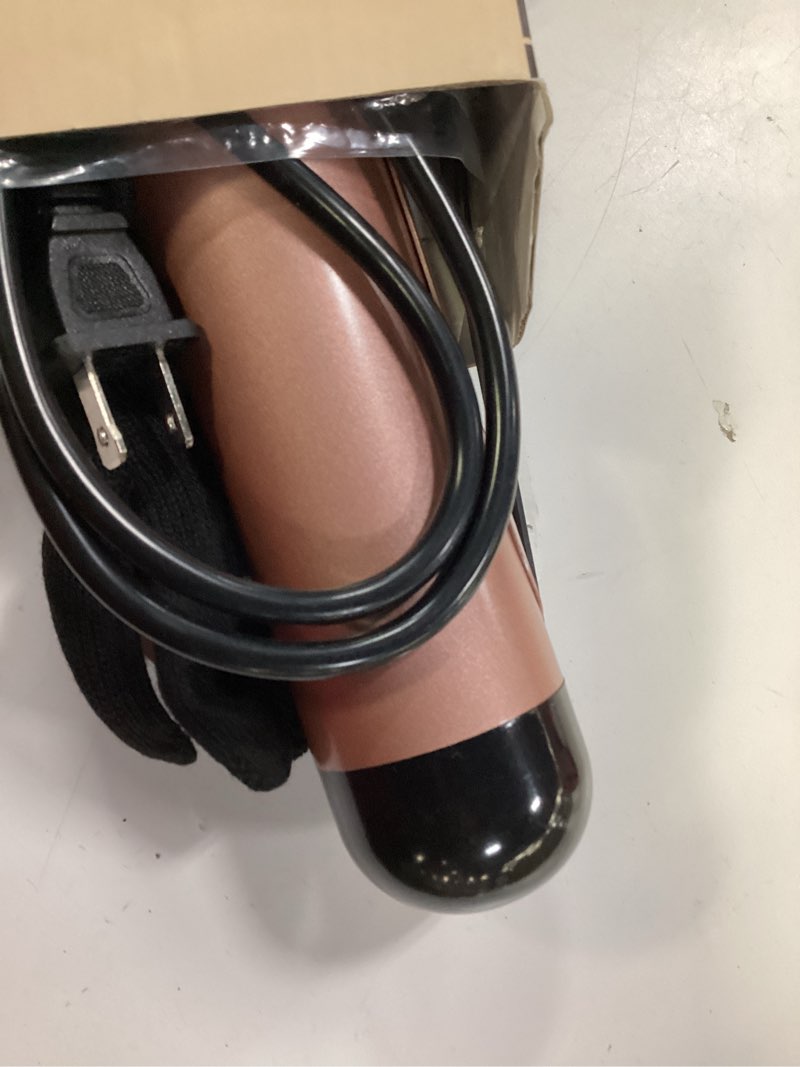 Condition photo showing Good Condition for large curling iron 2 inch, ceramic long barrel hair curling wand, hair styling tool, dual voltage, lcd display, black 2 inches