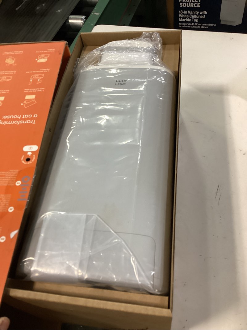 Condition photo showing Good Condition for HHOLOVE Automatic Cat Feeder with Camera AI-Powered, 2k HD Video Night Vision, 5G/2.4G Wi-Fi Programmable, 2-Way Audio, Low Food Alert, Blockage Sensor, 1-Year Subscription Version