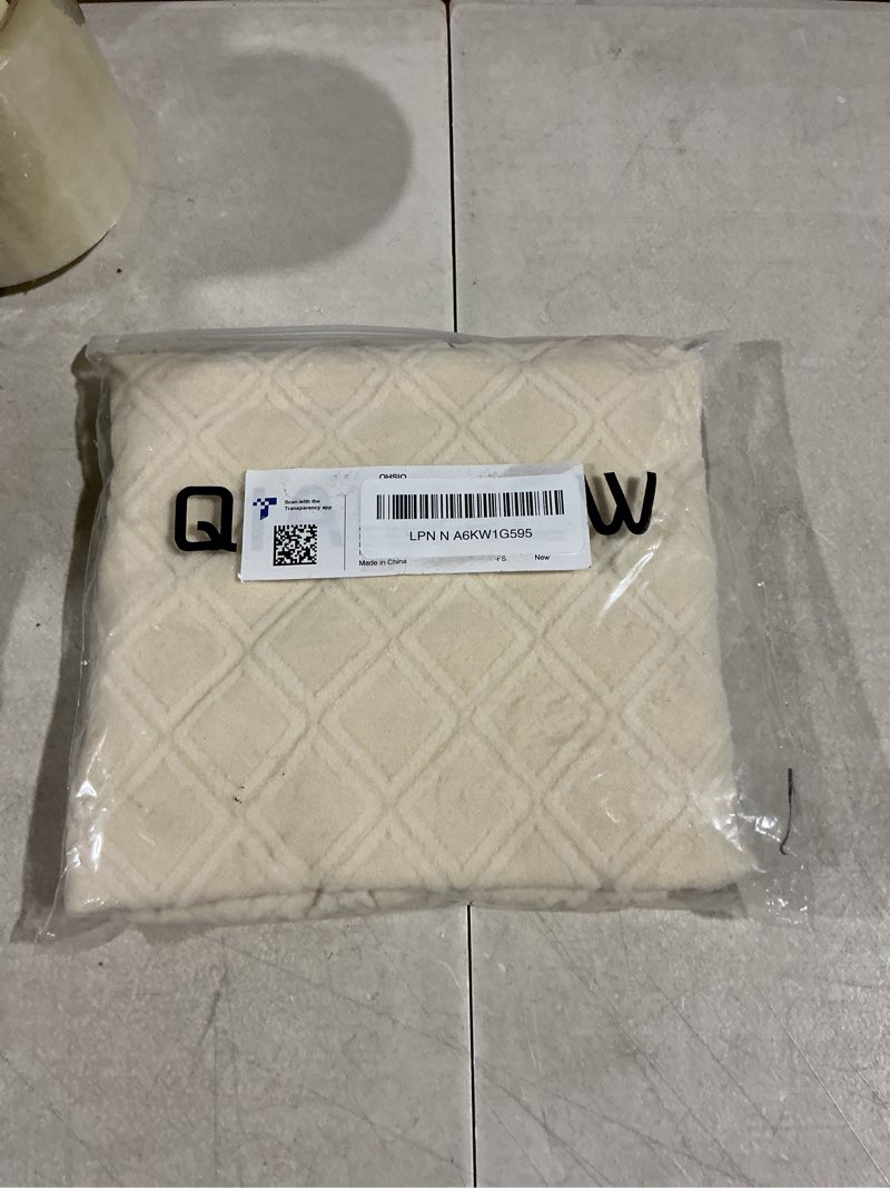 Condition photo showing Good Condition for Couch Cover, Stretch Sofa Cover, Soft Seat Cushion Covers Washable, Sectional L Shape Sofa Slipcover, Wear Stain Resistant Pet Friendly Furniture Protector for Home (1 Seat Cover M, Ivory) Ivory 1 Seat Cover M