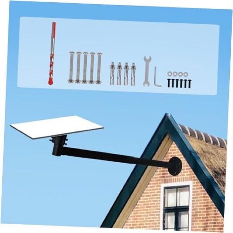 Heavy Duty Starlink Gen 3 Mount with Adapter - Extended Long Wall Mounting Kit for Starlink Internet Satellite, Compatible with Pole Mount