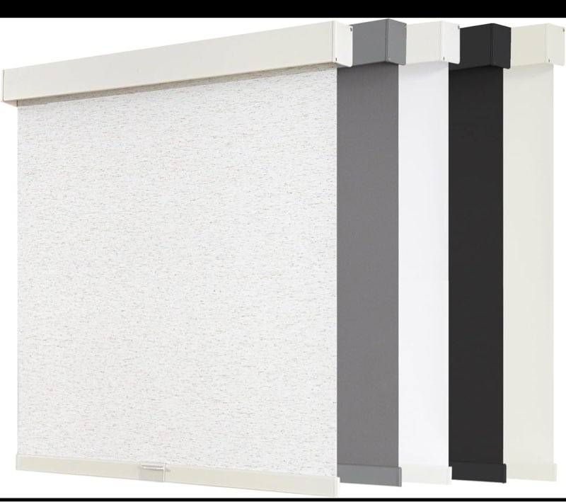 AOSKY Blackout Roller Shades Cordless Blinds for Windows, Free-Stop Shades with Valance, Thermal Insulated Fabric, UV Protection, Blinds for Home and Office (32" W x 72" H, Linen Beige Linen Beige 32"W x 72"H