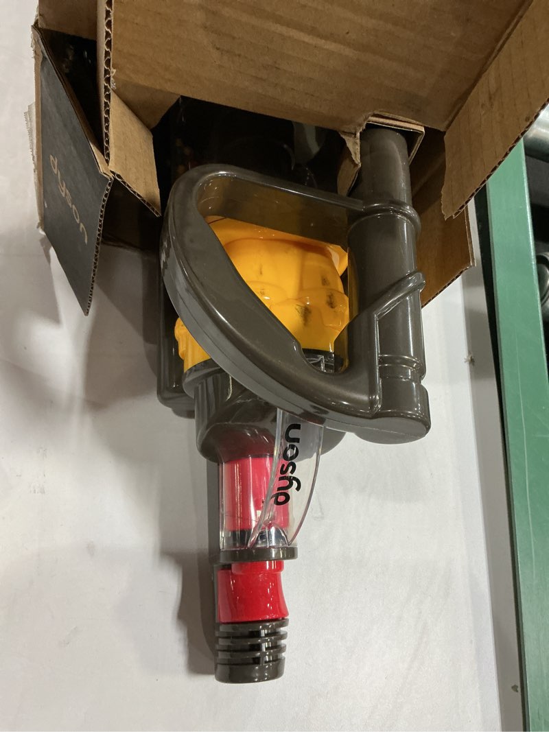 Condition photo showing As Is for Casdon Dyson Ball / Miniature Dyson Ball Replica For Children Aged 3+ / With Twist and Turn Action For Realistic Role-Play Fun Grey/Yellow