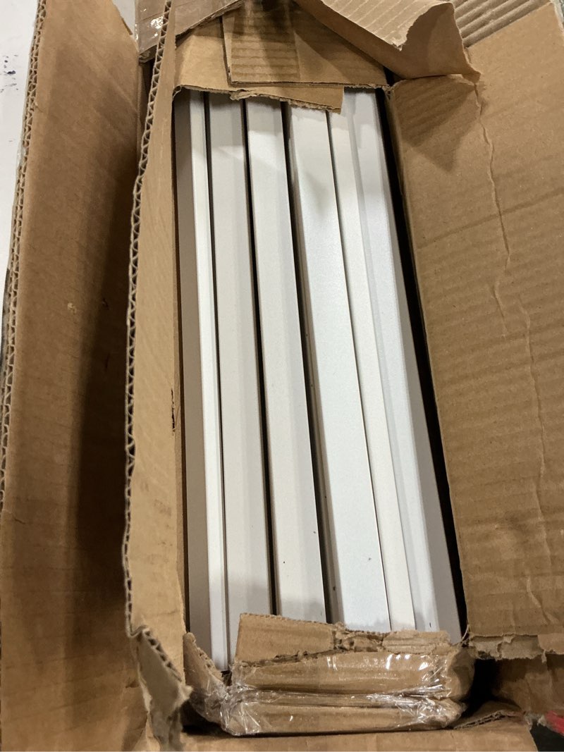 Condition photo showing Good Condition for 14 Inch Twin Bed Frames, White Bed Frame Twin Size with Metal Baffles, No Box Spring Needed, Heavy Duty Steel Platform Supprt, Rounded Corner Design, Reserved Holes, Noise Free, Storage Space Twin 14 inch