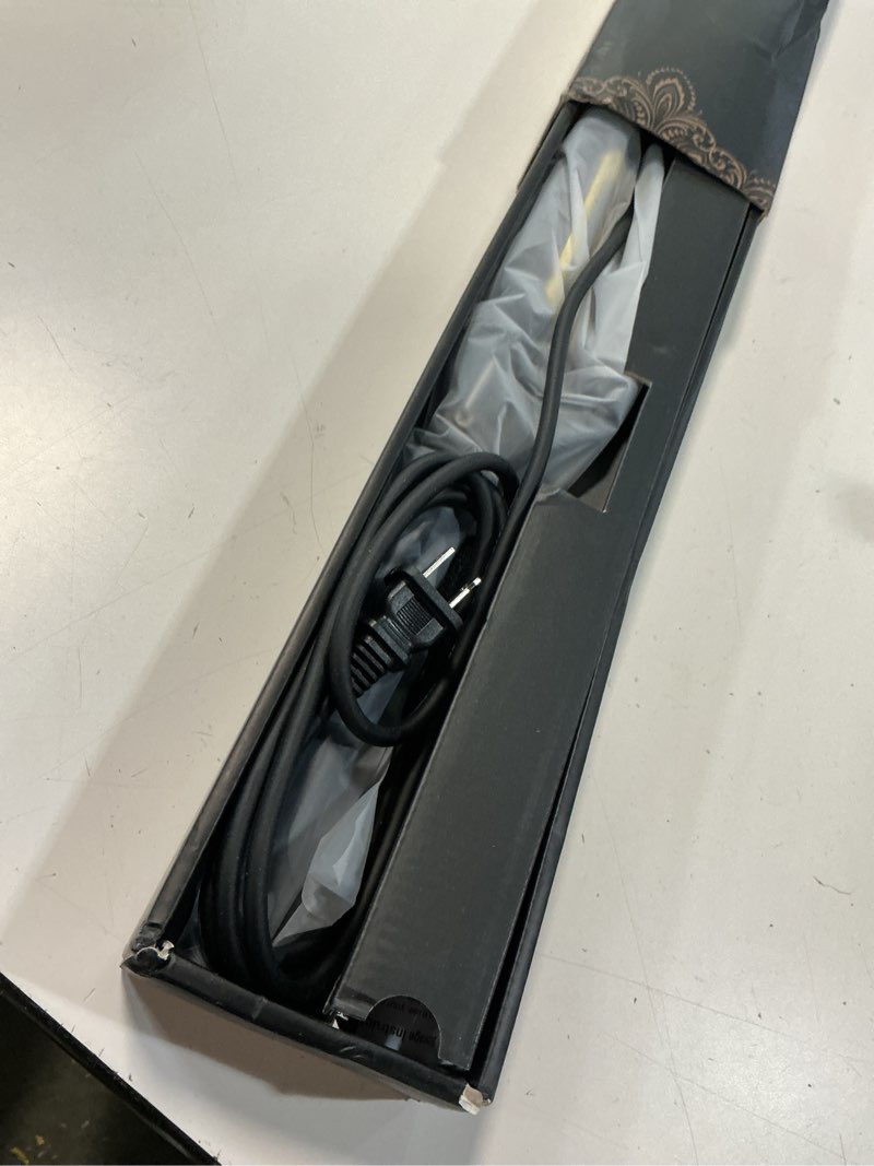 Condition photo showing Good Condition for abp 1 inch curling iron extra long barrel with ceramic coating for long/medium hair,led display instant heat up to 450°f with clamp,hair waving style tool girls & women