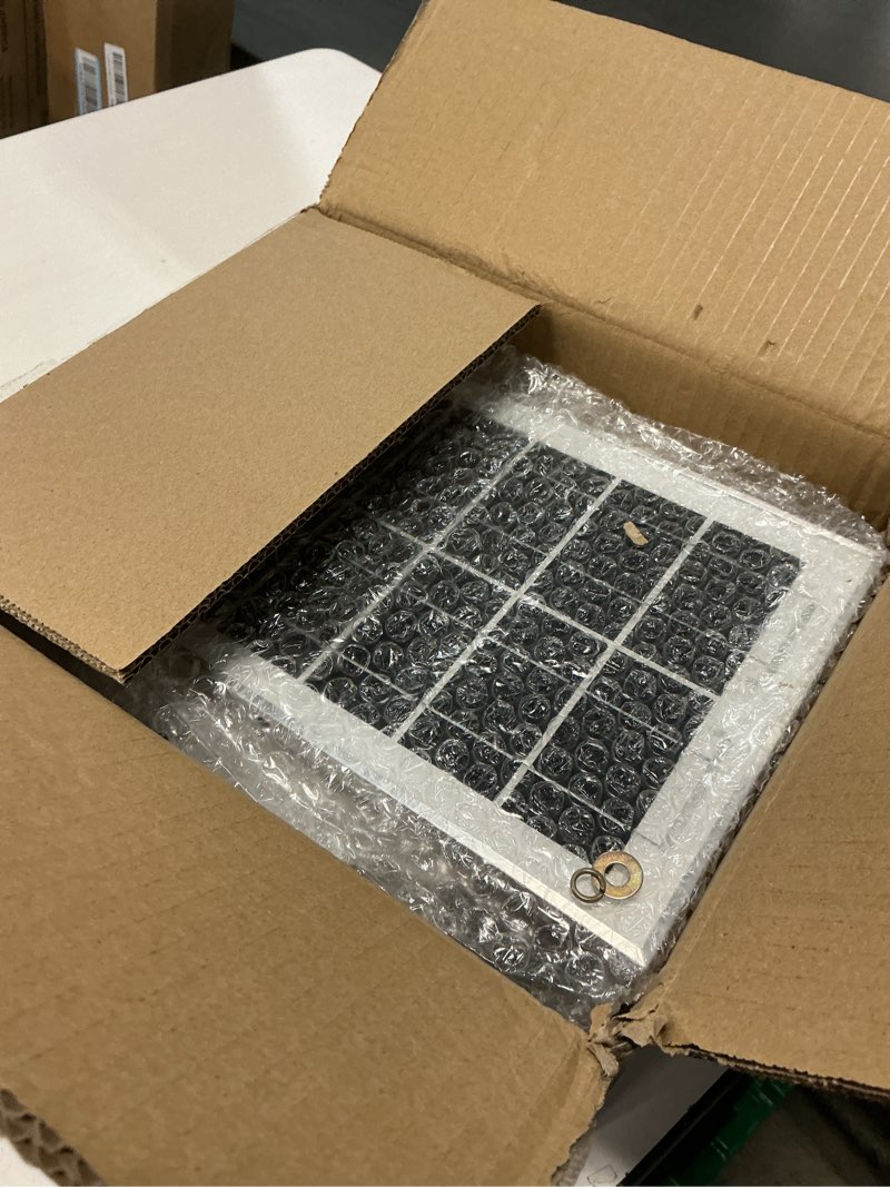 Condition photo showing Good Condition for meihong solar ceiling light, porch ceiling light with remote, dimmable solar shed lights with timer, gazebo lights with dusk to dawn sensor/timer/3 color white