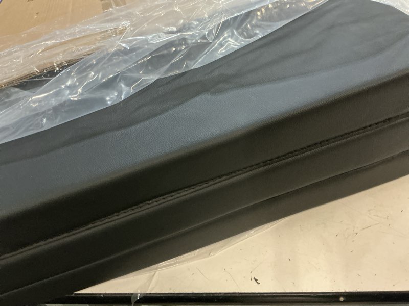 Condition photo showing New/Like New for balancefrom 6x2 feet 3-panel folding gymnastics mat – 2-inch thick pad with vinyl surface and carrying handles for tumbling, yoga, pilates, home workouts, and martial arts black