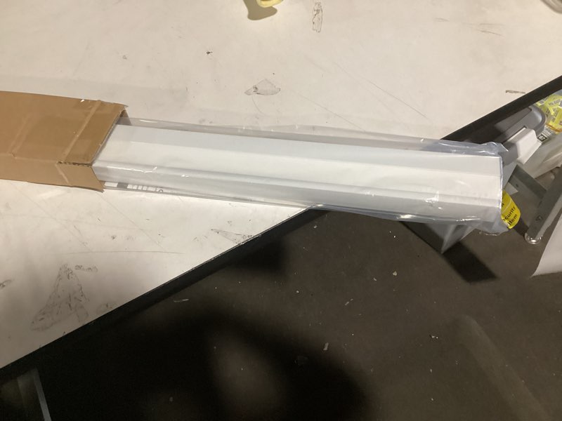 Condition photo showing As Is for LazBlinds Cordless Cellular Shades for French Doors, No Drill French Door Blinds for Privacy, Light Filtering Honeycomb Shades for Front Door Patio Sliding Glass Door, 1 Pack, 25" W x 70" H, White White-light Filtering 25"W x 70"H