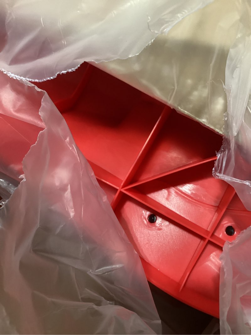 Condition photo showing Good Condition for Wiggle Car Ride on Toy - Easy-to-Use Kid Car for Ages 3 Years and Up with No Batteries, Gears, or Pedals by Lil Rider (Blue/Orange), Large,Yellow / Black Blue and Orange