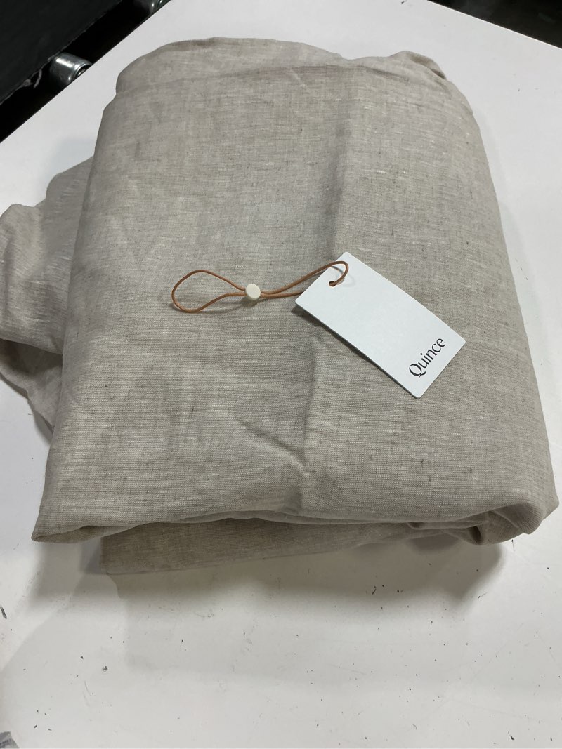 Condition photo showing Good Condition for quince linen curtain 96x96 sand 1 panel