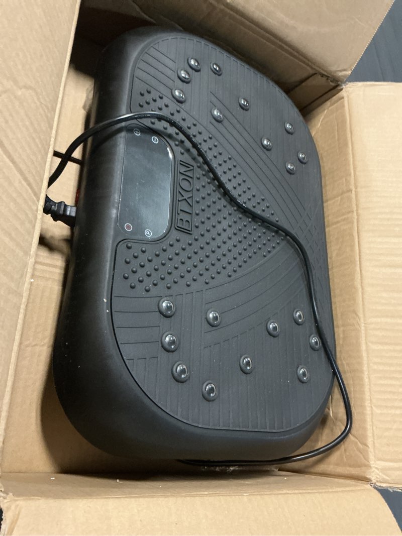 Condition photo showing Good Condition for Vibration Plate Exercise Machine - Vibration Plate for Lymphatic Drainage, Whole Body Workout Equipment for Women Men Power Shaping Waver Vibrating Board at Home Gym Fitness Platform