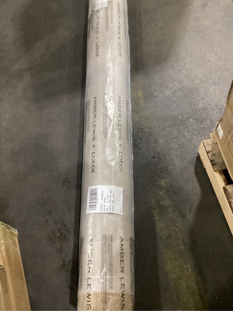Condition photo showing Good Condition for loloi amber lewis monty collection mot-03 ivory/beige 6'-7" x 9'-3", .50" pile height, area rug ivory / beige 6'7" x 9'3" (rectangular)