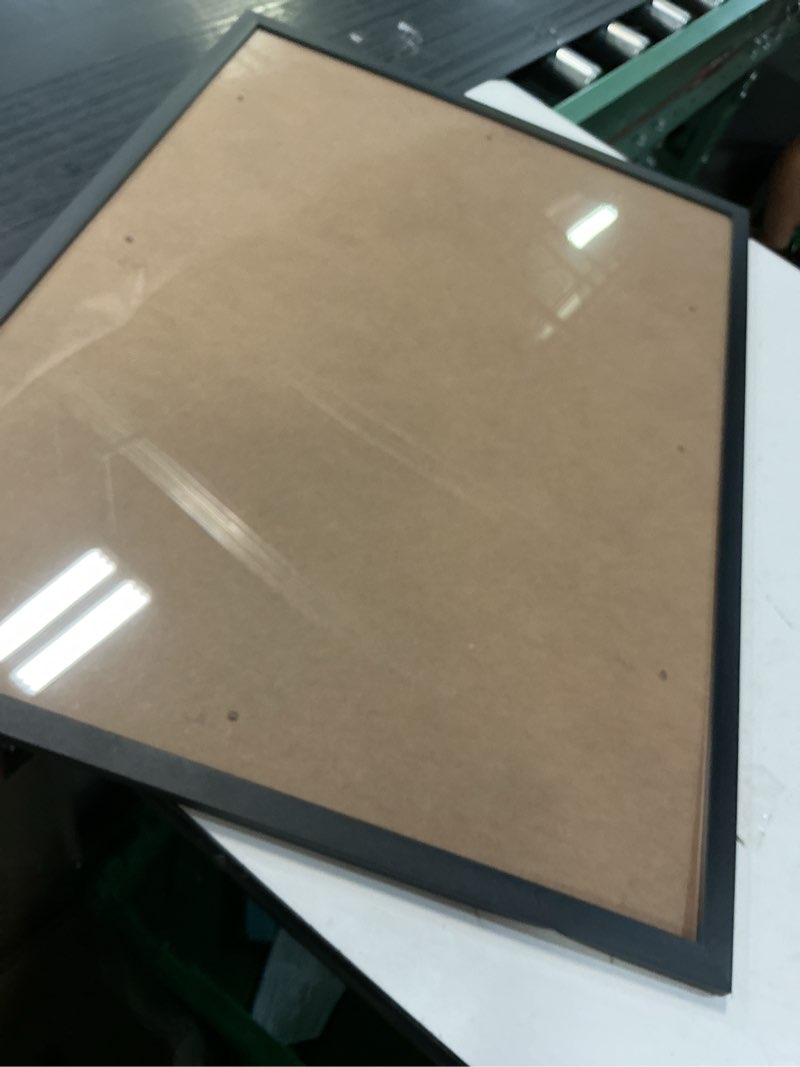 Condition photo showing As Is for giftgarden 19.7x27.6 puzzle frame black, 50x70cm picture frame for 1000 pieces puzzles wall display, single 19.7x27.6 black