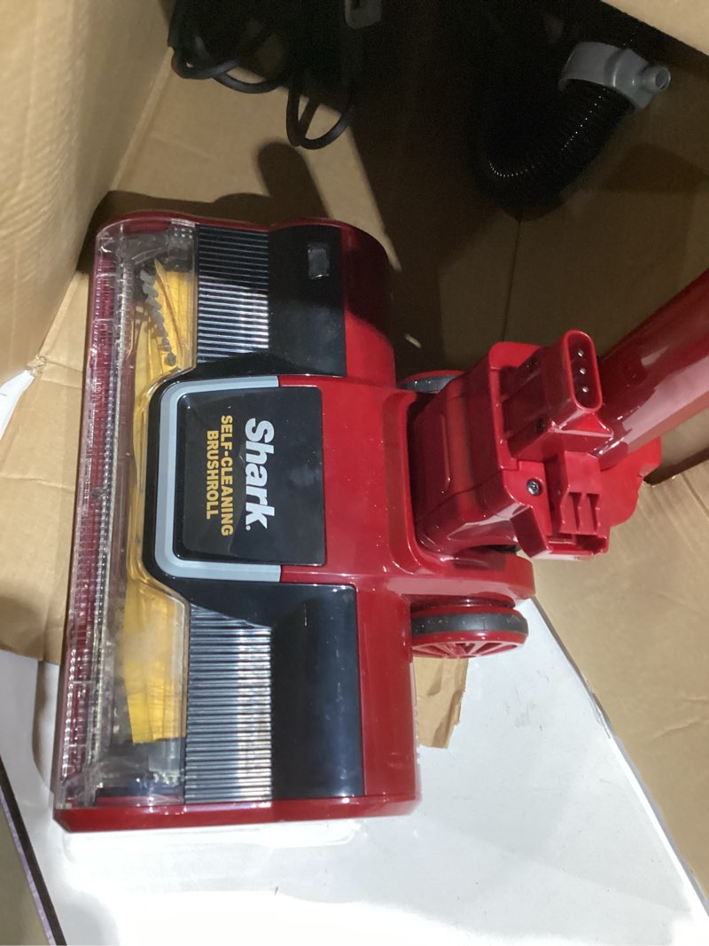 Condition photo showing Good Condition for shark zu561 navigator lift-away speed self cleaning brushroll lightweight upright vacuum with hepa filter, red peony navigator lift-away w/self-clean brush