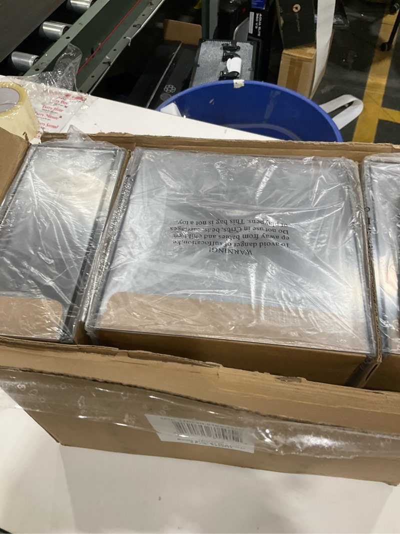 Condition photo showing New/Like New for SpaceAid Bottle Storage Organizer Baby - Acrylic Bottles Station Organizer Container, Stackable Clear Drawers for Countertop, Vanity, Bathroom, Cabinet, Pantry Organization, 5 Pack, 2S2M1L, 15.4" H 15.4"H, 5 Pack, 2S2M1L Clear