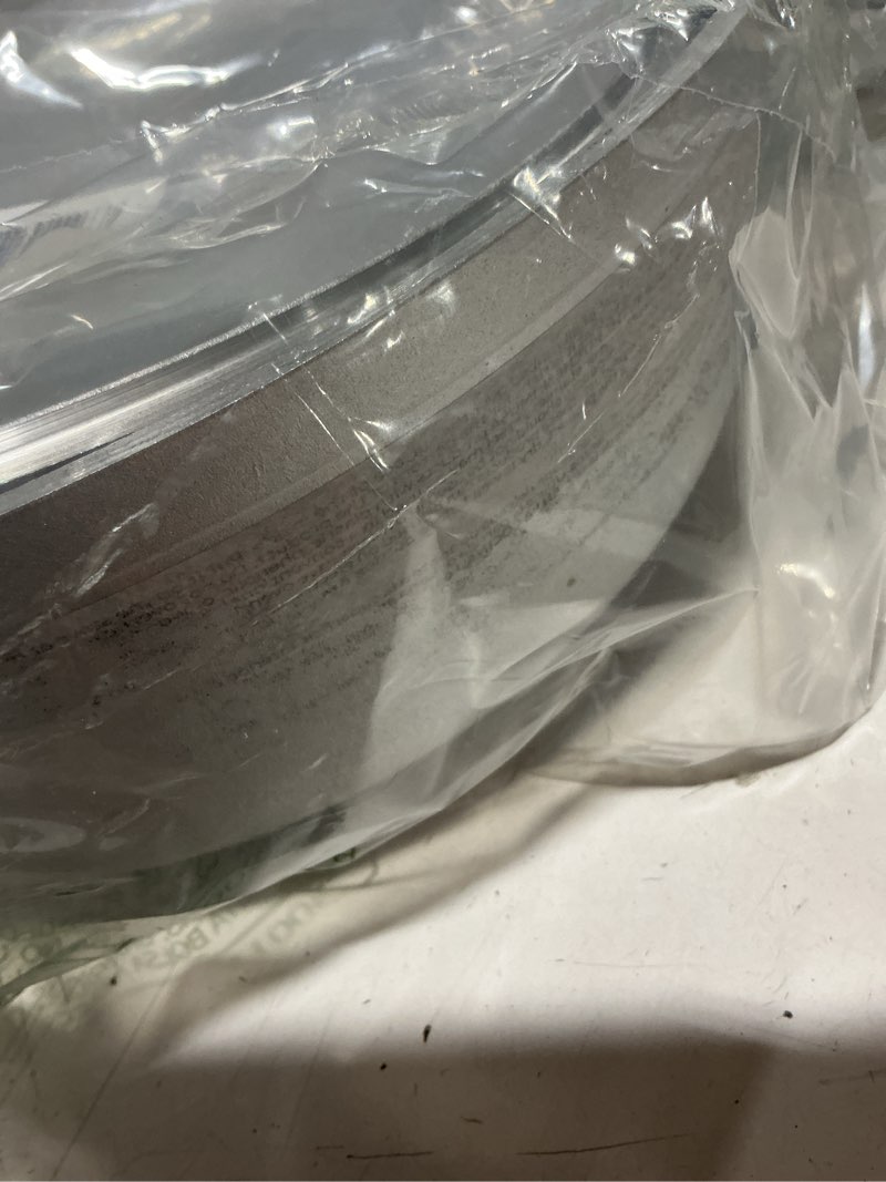 Condition photo showing As Is for imusa traditional caldero made in colombia with lid, 4.8 quart, silver aluminum lid 4.8 qt