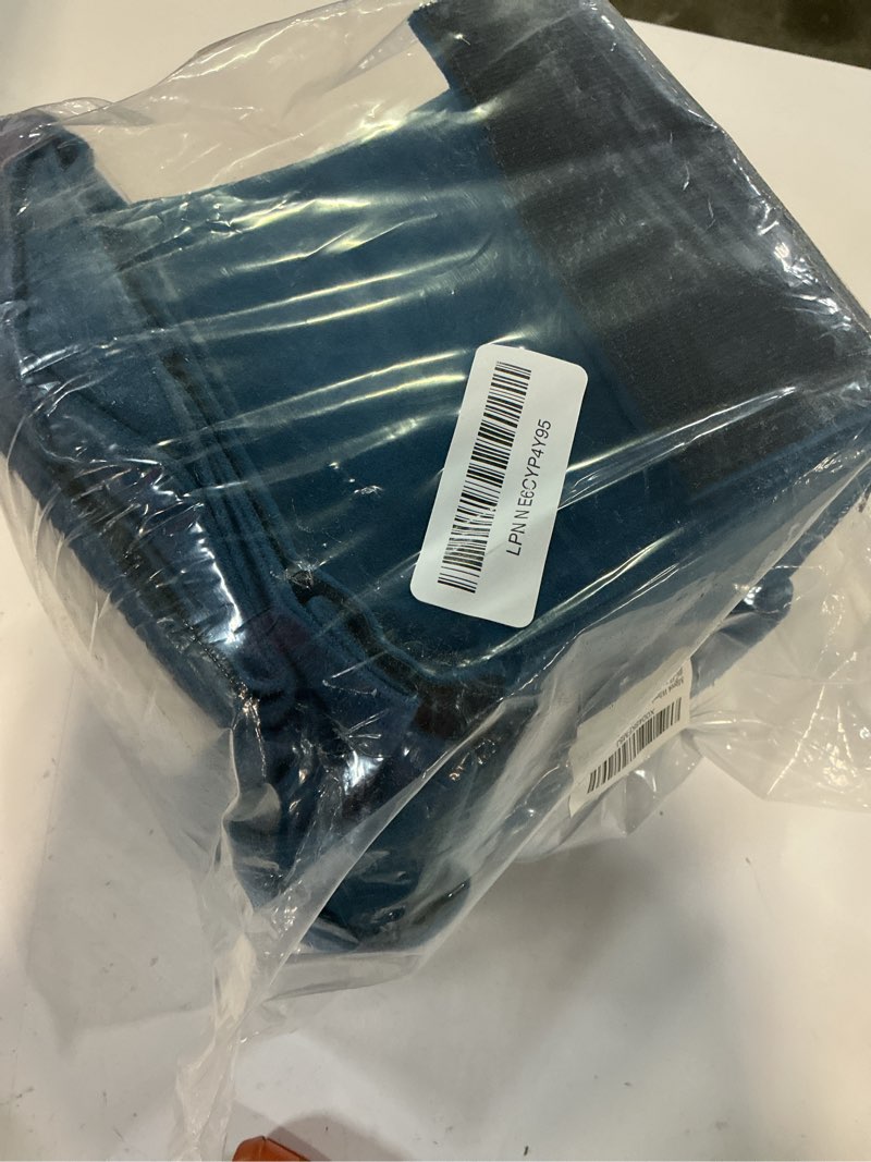 Condition photo showing Good Condition for wheelchair lateral support cushion, wheelchair back support cushion for positioning, lateral foam wedge cushion for the elderly (blue)(waist rest)
