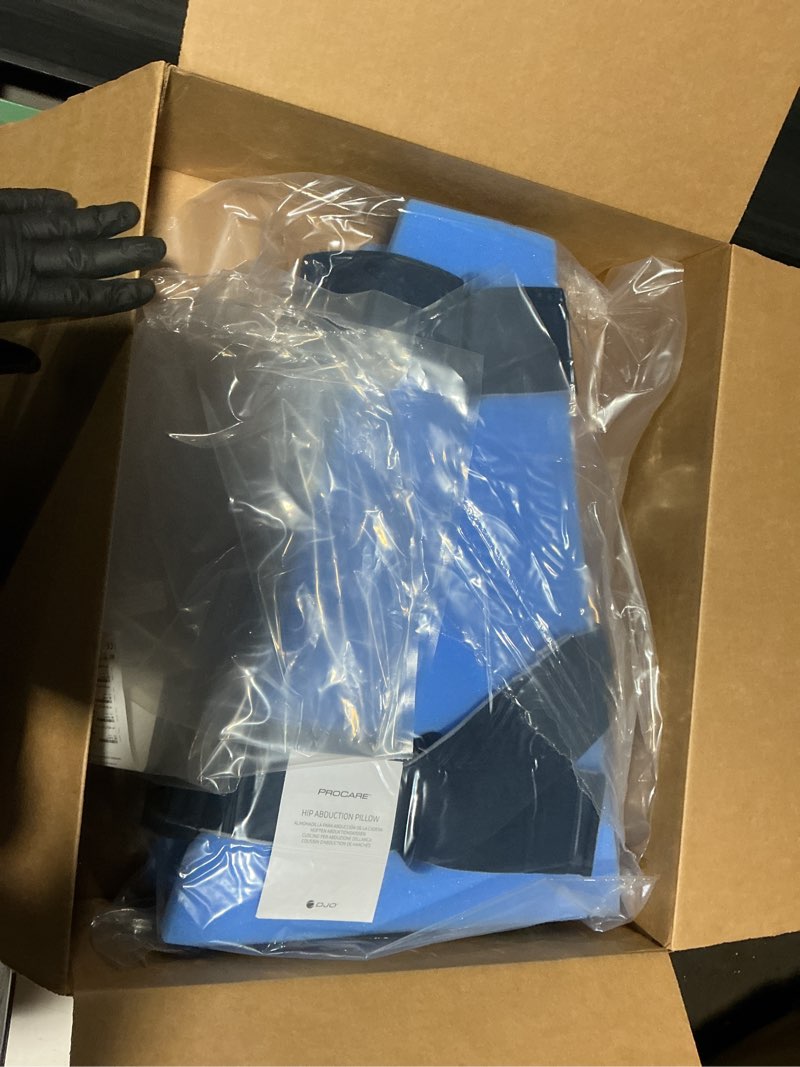 procare hip abduction foam support pillow, large (26" l x 6" - 18" w)