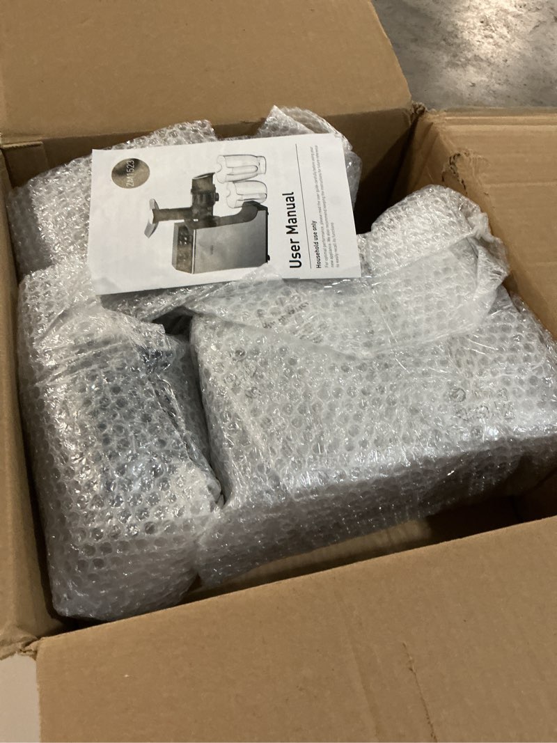 Condition photo showing Good Condition for whall Masticating Slow Juicers, Juicer Machines, Cold Press Juicers, Professional Stainless Juice Machines for Vegetable and Fruit, Touchscreen Cold Press Juicer with 2 Speed Modes, Easy Clean,Grey grey Horizontal