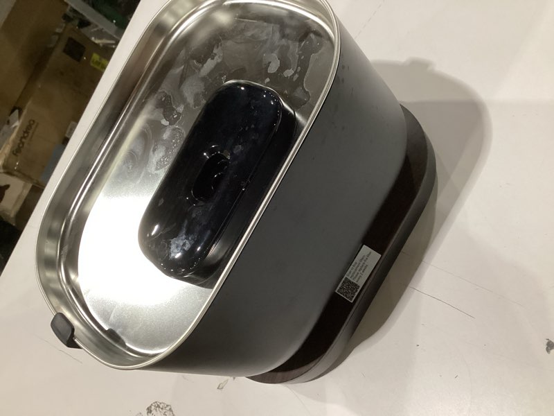 Condition photo showing As Is for PETLIBRO RFID Multi Cats Water Fountain with Cat Recognition & Hydration Monitoring, Pump-Free Auto Cat Water Dispenser, Large Capacity 101oz/3L, 2.4G Wi-Fi APP Control Cat Fountain x2 Collar Tags White 3L RFID Fountain