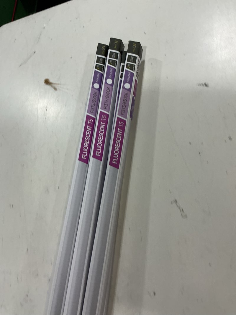Condition photo showing New/Like New for f13t5d – t5 21 inch under counter fluorescent bulbs bright white daylight 6500k 13-watt f13t5/d 21” d long life replacement tubes for under cabinet lights – pack of 6 bulbs daylight (6500k)