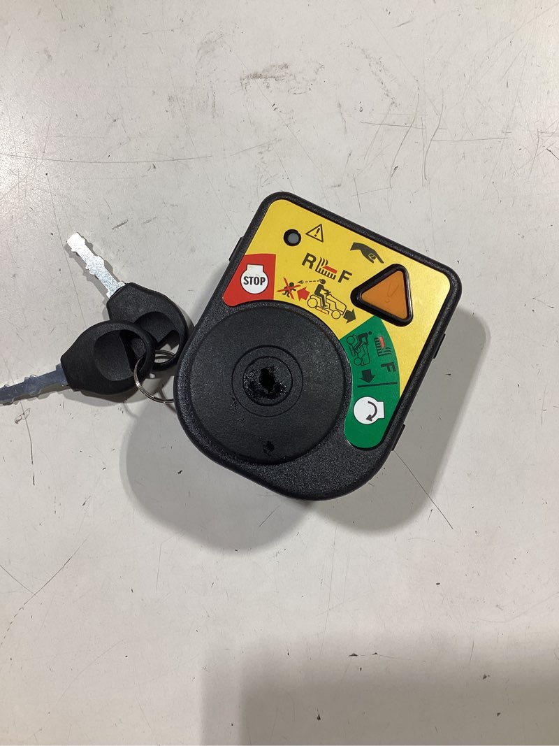 Condition photo showing Good Condition for ignition module switch with 2 keys 7 terminals compatible with cub cadet mtd craftsman -lt1042 lt1045 lt1046 ltx1040 xt1 xt2 lt42 lt46 slx50 t110 t1200 t1400 t1600 riding replace#925-06119c 725-04227