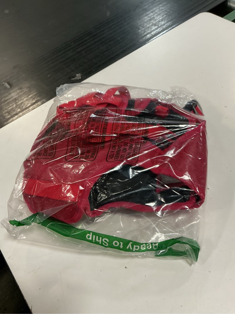Condition photo showing Good Condition for kuoser dog life jacket high flotation, reflective dogs life vest for swimming boating, adjustable small medium large dog lifejacket, lightweight dogs life preserver rescue handle spring summer pool s (chest girth:16.9-21.3'') rescue red