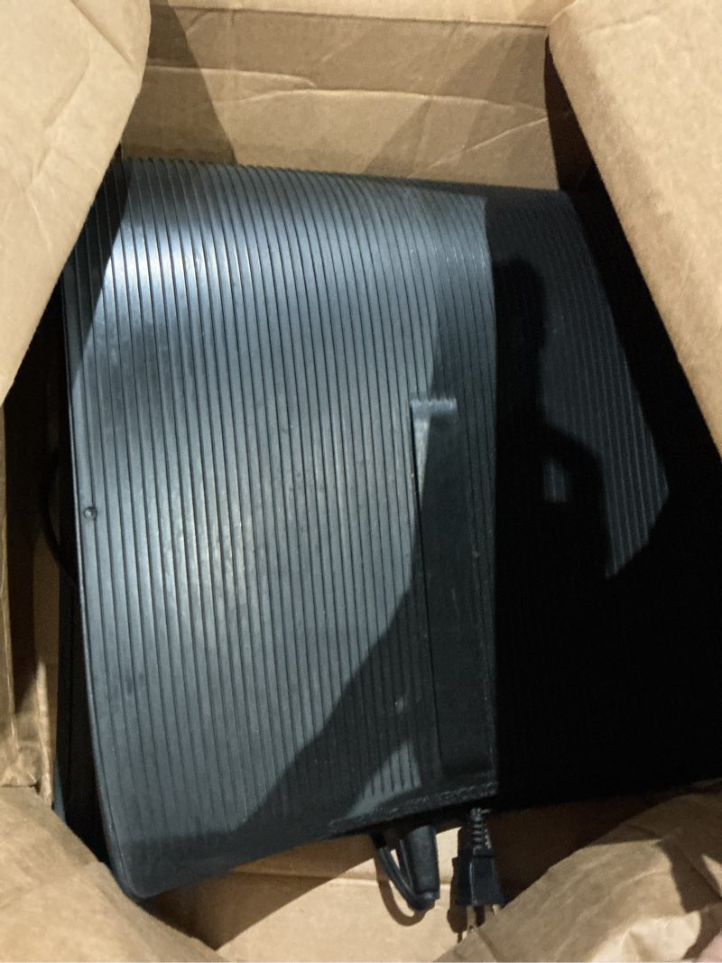 Condition photo showing As Is for cozy products fw food warmer, rubber-designed food warming mat
