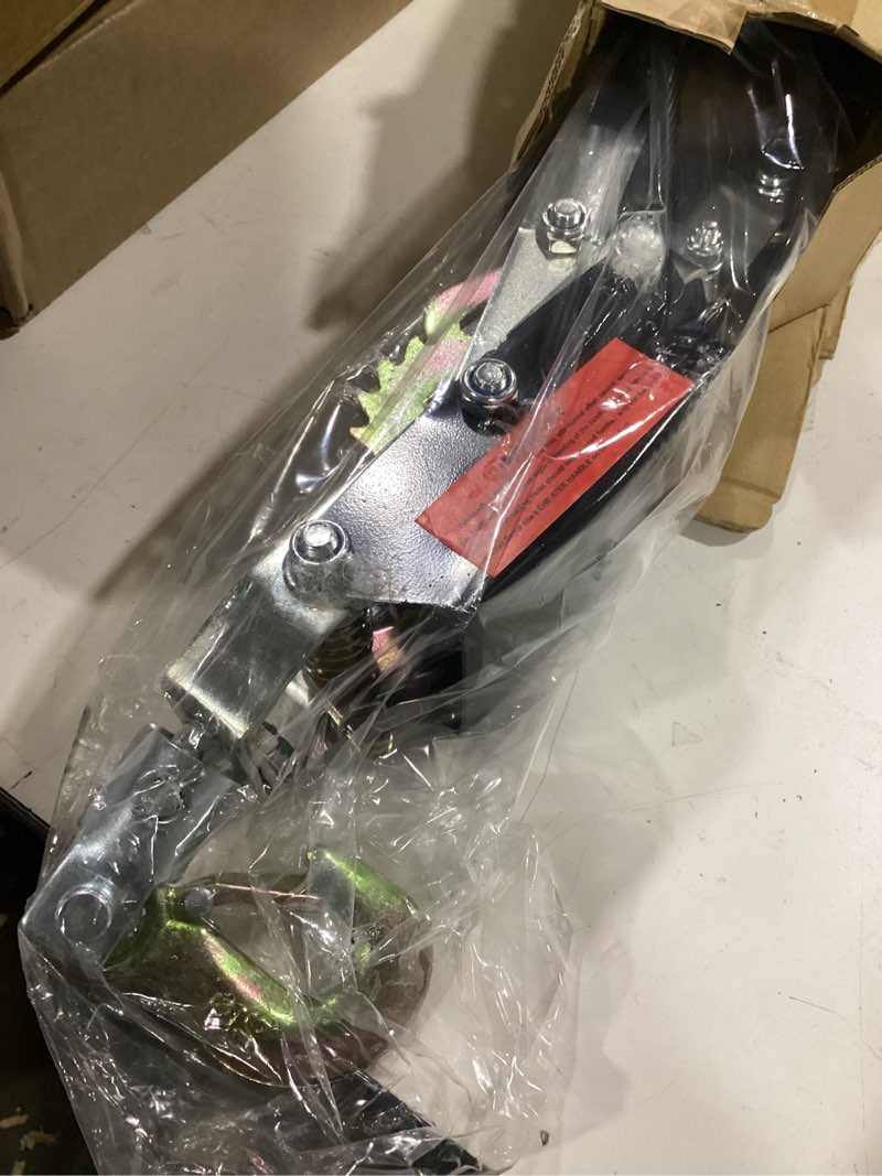 Condition photo showing Good Condition for come along puller, 5 ton(11,000lbs) dual gear power puller 3 hook heavy duty steel cable come along winch hand winch cable puller automotive hoist winch puller 5 ton (11,000lbs)