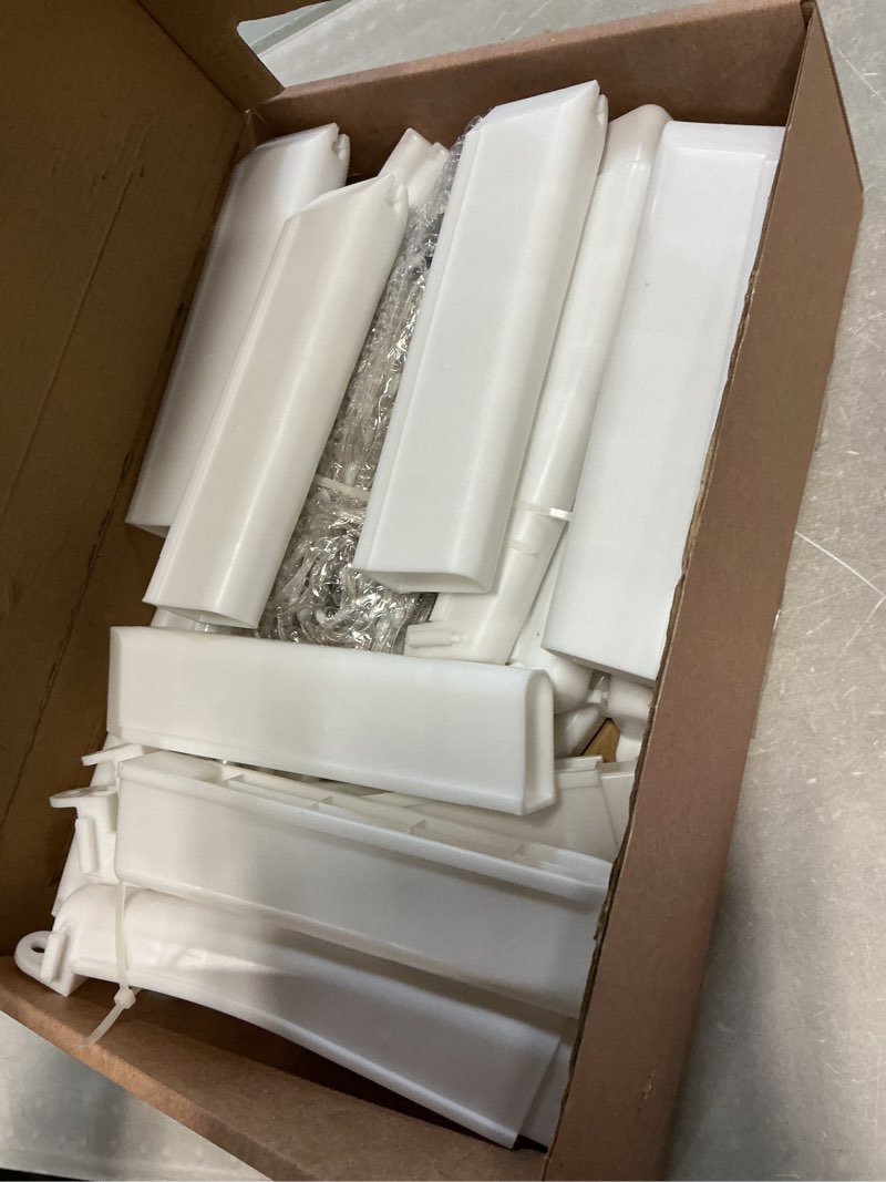 Condition photo showing As Is for 8FT Smart Christmas Cone Tree Lights, 388 LEDs Lighted Outdoor Christmas Tree with Timer Remote & AP