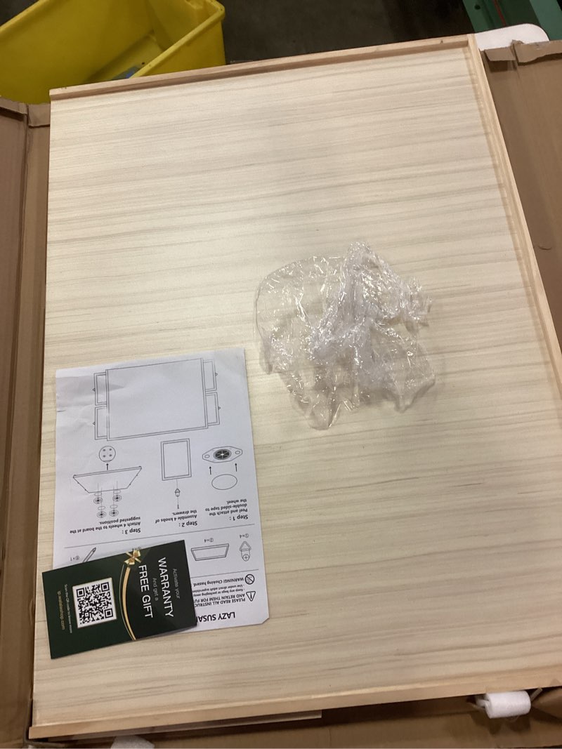 Condition photo showing Good Condition for rotatable 360-degree wheels puzzle board with drawers and cover 1000 pieces lightweight portable wooden puzzle table for adults size 30" x 22"