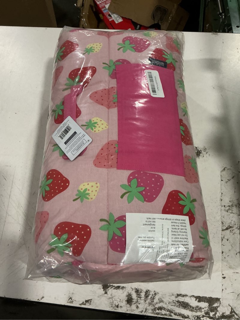 Condition photo showing Good Condition for wildkin kids original nap mat – cozy kids sleep mat with pillow, ideal for school & travel strawberry patch