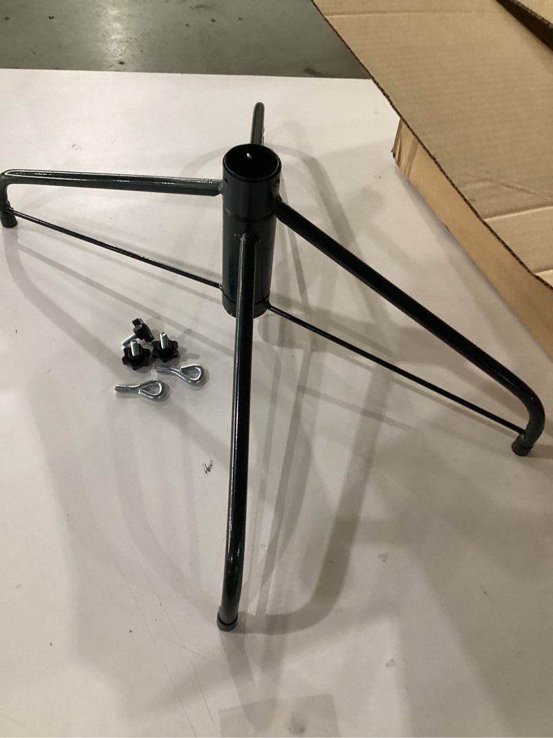 Condition photo showing New/Like New for Christmas Tree Stand Replacement Stand Base for 4 Ft to 7 Ft Artificial Trees Foldable Xmas Base Holder (Green) 20.5"