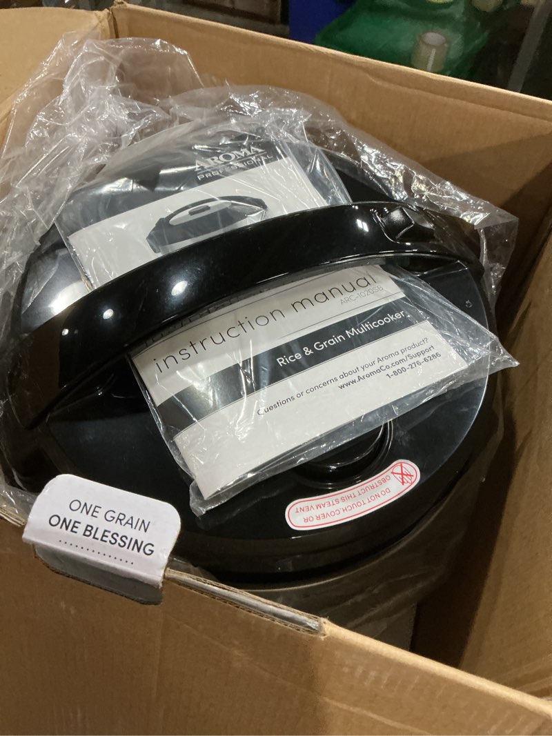 Condition photo showing Good Condition for aroma housewares aroma® professional 20-cup (cooked) / 5qt. digital rice cooker, steamer, and slow cooker pot with 10 smart cooking modes, including sauté-then-simmer® professional 10 cup uncooked / 20 cup cooked
