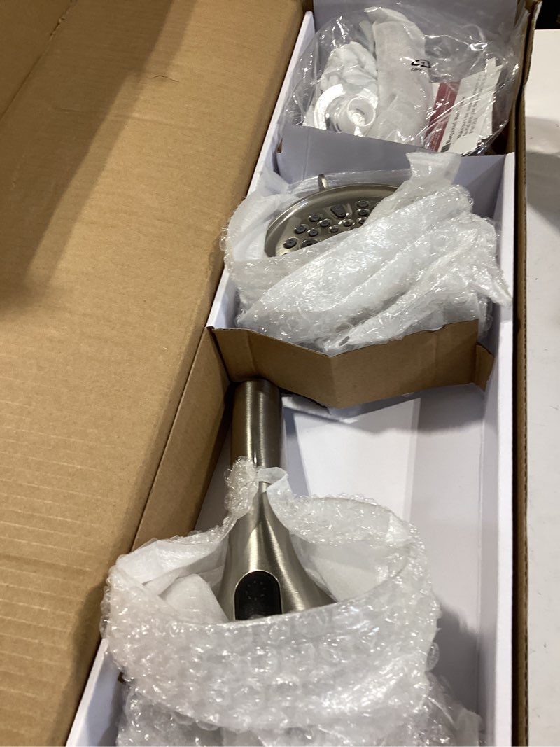 Condition photo showing Good Condition for high pressure handheld/rain 82-mode 3-way shower head combo with 25.75" adjustable drill-free stainless steel slide bar, pet & tub power wash and anti-clog nozzles, with 5ft hose - brush nickel