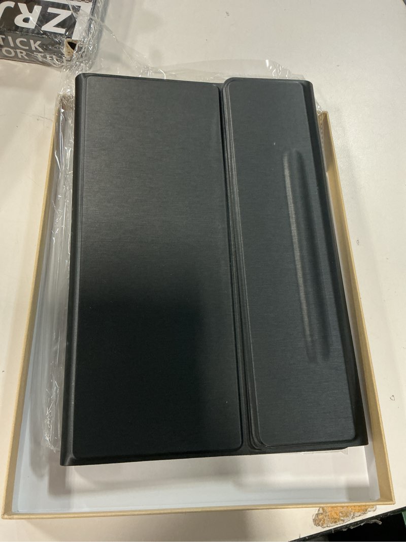 Condition photo showing Good Condition for keyboard case for galaxy tab s8 plus 12.4"- smart trackpad - 7 colors backlight- magnetic detachable keyboard with s pen holder- protective stand cover for tab s7 fe 2021 & s8 plus 2022 - drak blue s7+/s8+drak blue(touchpad)