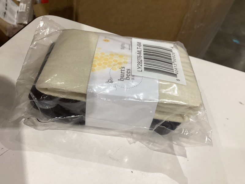 Burt's Bees Baby baby girls Tights, Set of 2 Ribbed Organic Cotton Legging Stockings Tights