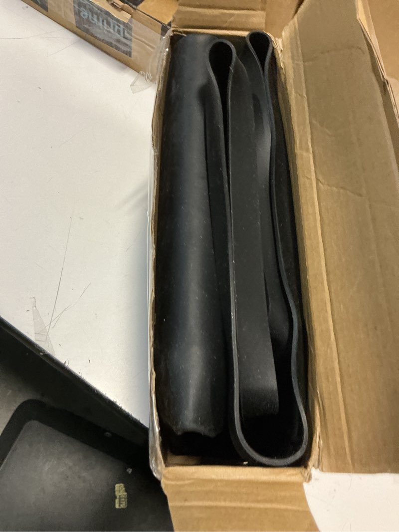 Condition photo showing Good Condition for TRZZ Silicone Waterproof Under Sink Mat 34" x 19", Drip Tray and Cabinet Liner for Kitchen and Bathroom, Prevents Water Damage and Organizes Cabinets (Black) Black 19"W x 34"L