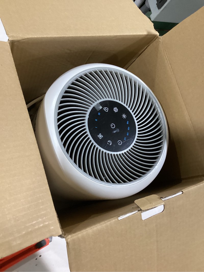Condition photo showing Good Condition for LEVOIT Air Purifier for Home Allergies Pet Hair in Bedroom, Covers Up to 1073 ft² by 56W High Torque Motor, AHAM VERIFIDE, 3-in-1 Filter with HEPA Sleep Mode, Remove Dust Smoke Odor, Core300-P, White