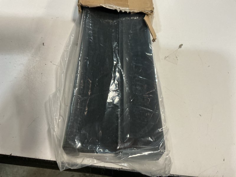 Condition photo showing Good Condition for No Drill Cellular Shades for Indoor Windows, Thermal Insulating & Noise Reducing Honeycomb Blinds, Free Stop Cordless Blackout Shades, Black, 27 1/2" W x 64" H 27 1/2"W x 64"H Black(blackout)