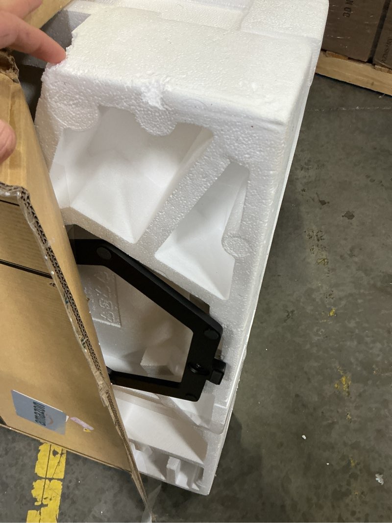 Condition photo showing As Is for Philips 34E1C5600HE 34" UltraWide QHD 21:9 Monitor with Built-in Windows Hello Webcam & Noise Canceling Mic, USB-C Docking, Stereo Speakers, 100Hz, 4-Year Advance Replacement,Black 34" WQHD Curved | USB-C | Webcam