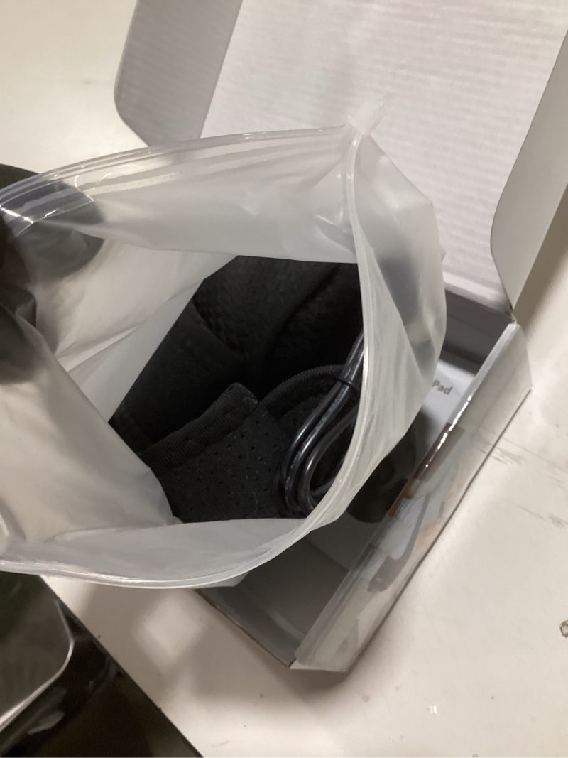 Condition photo showing Good Condition for YUANBO Cordless Shoulder Heating Pad with Massager, Portable Shoulder Massager Wrap with 6 Timer & 3 Vibration for Rotator Cuff Frozen Pain Relief with 6 Heat & Timer Modes Warmer Gift for Men Women Black Timer