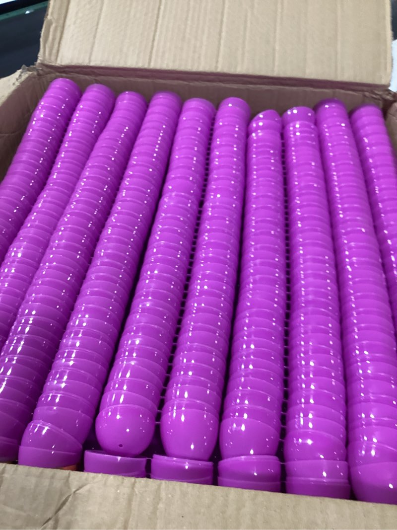 Condition photo showing As Is for 2000 pcs 2.3 inch plastic easter eggs bulk plus 24 golden easter eggs, empty easter eggs fillable, plastic eggs bulks for easter basket stuffer, easter party favor, easter hunt, classroom prize 2024pack