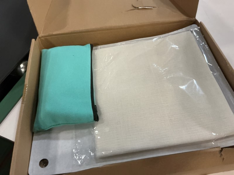 Condition photo showing New/Like New for HAOPENGYOU 14.7"x11.4" Large Bamboo Book Press & Bookbinding Kit with Bone Folder, Awl, Needles - Complete DIY Book Repair Craft Set