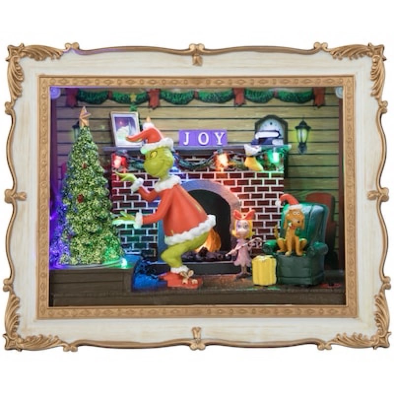 Grinch 4.13-in Dr. Seuss How the Grinch Stole Christmas Merry Christmas Figurine