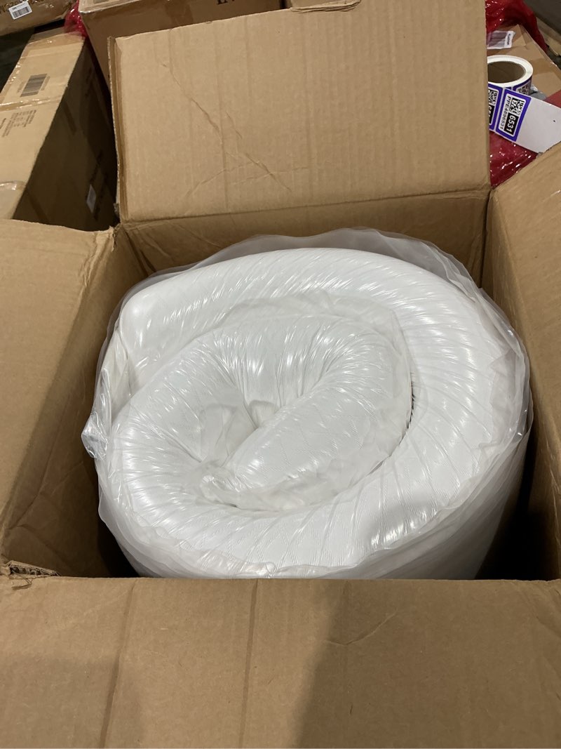 Condition photo showing New/Like New for egohome 10 inch queen mattress, memory foam mattress in a box with cooling green tea gel, relieve pressure with medium firm support, certipur-us certified, 80''l x 60''w, white medium firm 10.0 inches queen (u.s. standard)