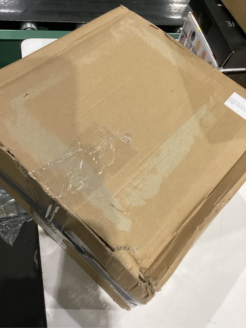 Condition photo showing Good Condition for mopall dog proof trash can with lid, 3.3 gallon slim bathroom garbage bin with inner bucket, fits standard 4 gallon bags, odor sealing diaper pail for nursery, modern white waste basket, 6.9" wide