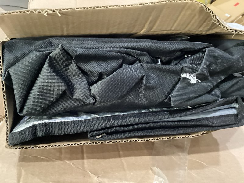 Condition photo showing As Is for rest-eazzzy cat house for outdoor cats, weatherproof and insulated feral cat house with mat and clip, easy to put together, selfwarming cat shelter for summer(grey, waterproof house-l) grey waterproof house-l